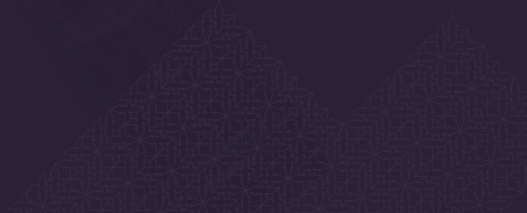 Purple background featuring a mobile device, symbolizing analysis in mobile forex trading with MT4 platform