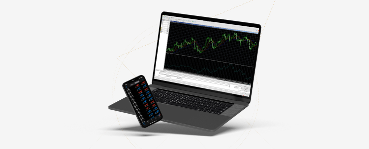 Trading charts showing price movements during the Commodity Boom